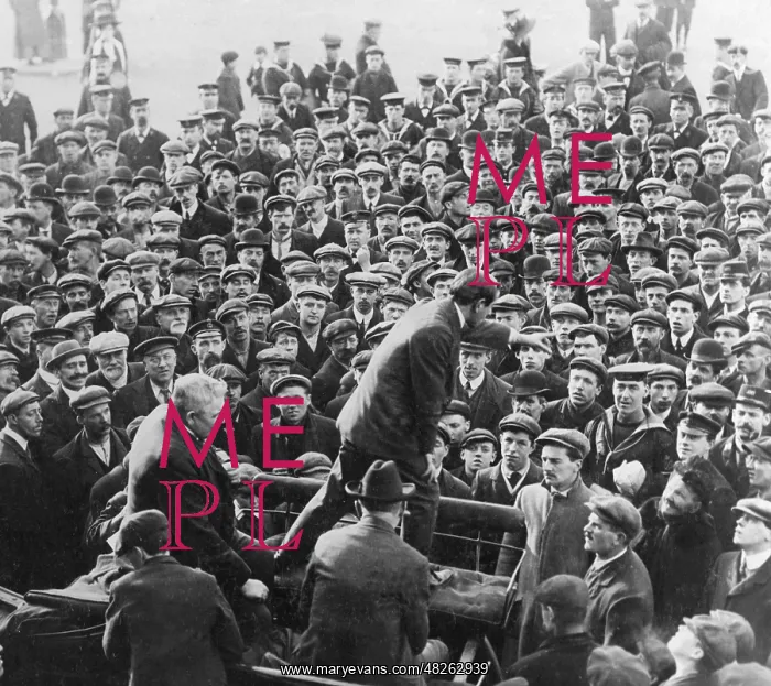 : Protest rally in Great Britain during the Constitutional : Protest rally in Great Britain during the Constitutional