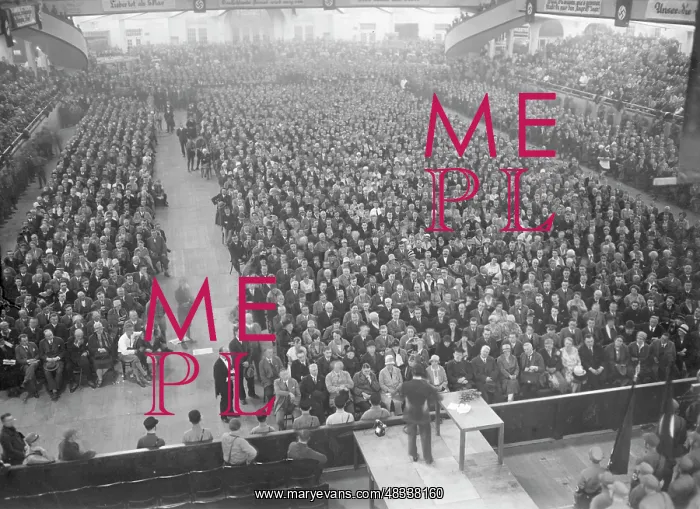 : Protest rally of the NSDAP in Berlin, 1930 : Protest rally of the NSDAP in Berlin, 1930