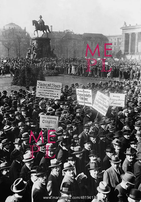 : Protest against tax burdens, 1922 : Protest against tax burdens, 1922