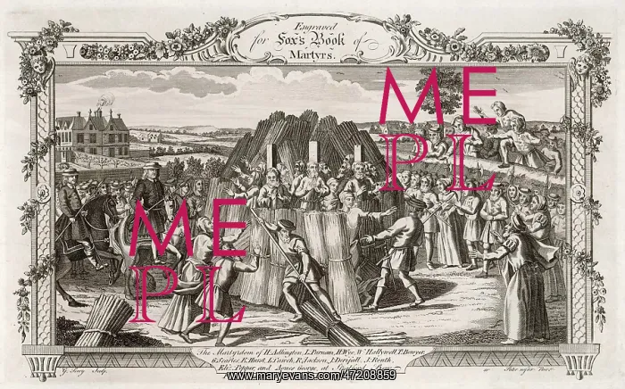 : PROTESTANTS BURNT : PROTESTANTS BURNT