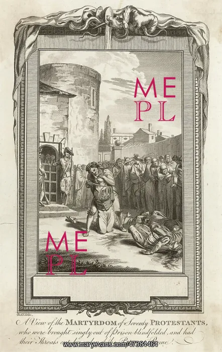 : PROTESTANTS EXECUTED : PROTESTANTS EXECUTED