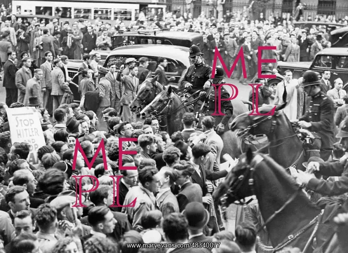 : Protests against the Anschluss - annexation : Protests against the Anschluss - annexation