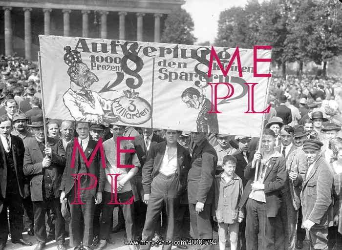 : Protests against the compensation of German princes, 1926 : Protests against the compensation of German princes, 1926
