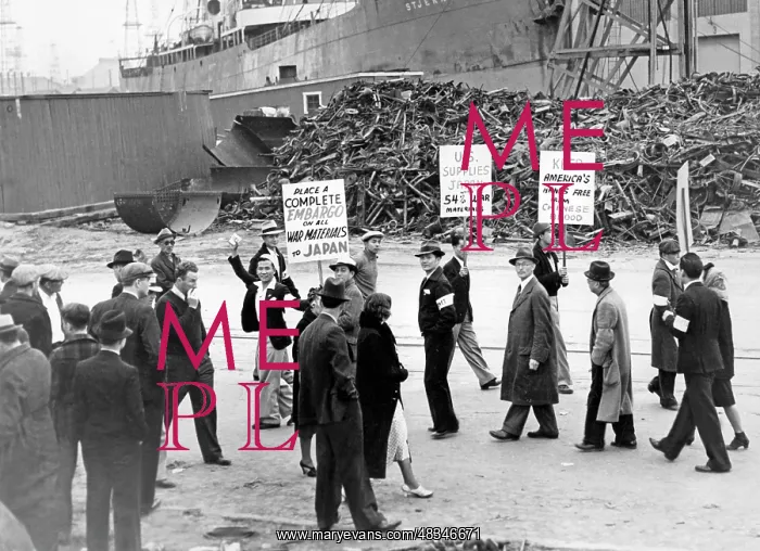 : Protests in Long Beach, California, 1939 : Protests in Long Beach, California, 1939