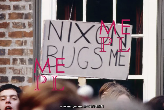 : Protests against Nixon Visit : Protests against Nixon Visit
