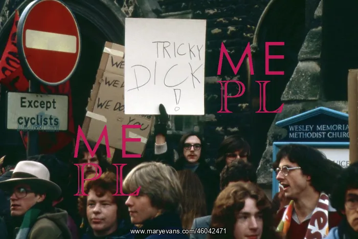 : Protests against Nixon Visit : Protests against Nixon Visit