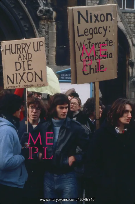 : Protests against Nixon Visit : Protests against Nixon Visit