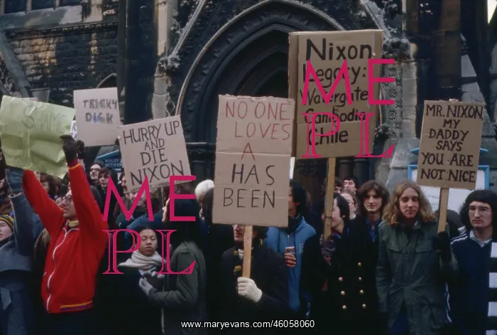 : Protests against Nixon Visit : Protests against Nixon Visit