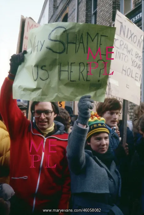 : Protests against Nixon Visit : Protests against Nixon Visit