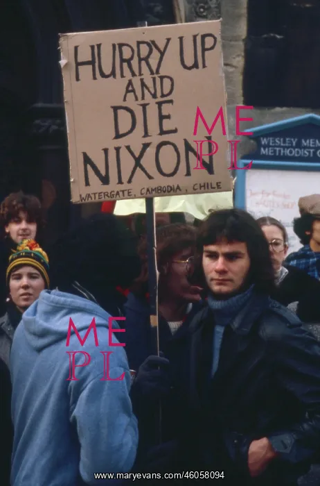 : Protests against Nixon Visit : Protests against Nixon Visit