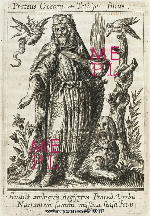 : PROTEUS, a Greek sea god who possessed the gift of prophecy : PROTEUS, a Greek sea god who possessed the gift of prophecy