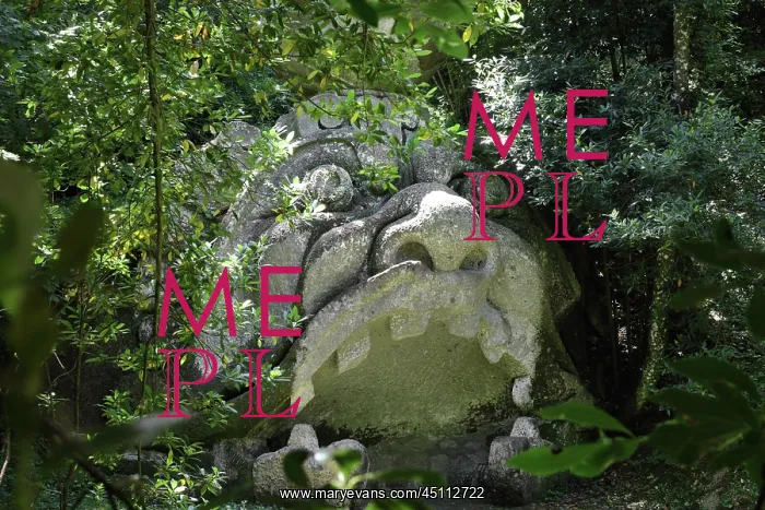 : Proteus Glaucus, Garden of Bomarzo, Bomarzo, Lazio, Italy : Proteus Glaucus, Garden of Bomarzo, Bomarzo, Lazio, Italy