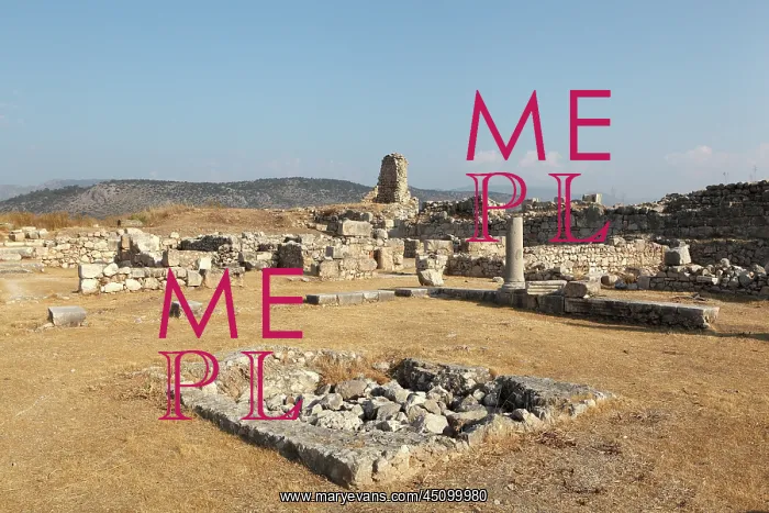 : Proto-Byzantine villa, Xanthos, Turkey : Proto-Byzantine villa, Xanthos, Turkey