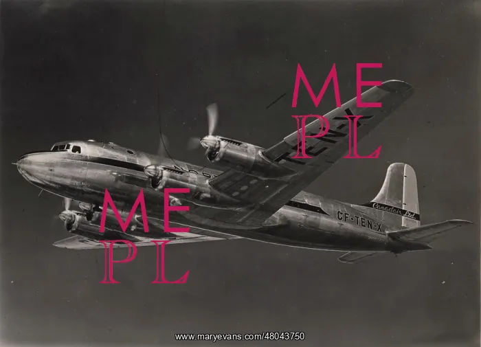 : The prototype Canadair DC-4M-1 CF-TEN-X North Star : The prototype Canadair DC-4M-1 CF-TEN-X North Star