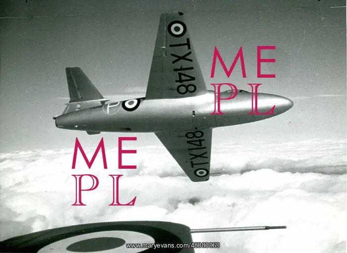 : The third prototype Gloster E1 / 44, TX148, had a redesign : The third prototype Gloster E1 / 44, TX148, had a redesign