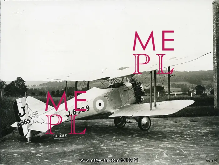 : The prototype Gloster Grebe, J6969 : The prototype Gloster Grebe, J6969