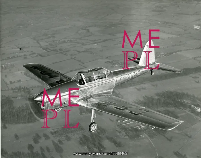 : The prototype de Havilland Canada DHC1 Chipmunk, CF-DIO-X : The prototype de Havilland Canada DHC1 Chipmunk, CF-DIO-X