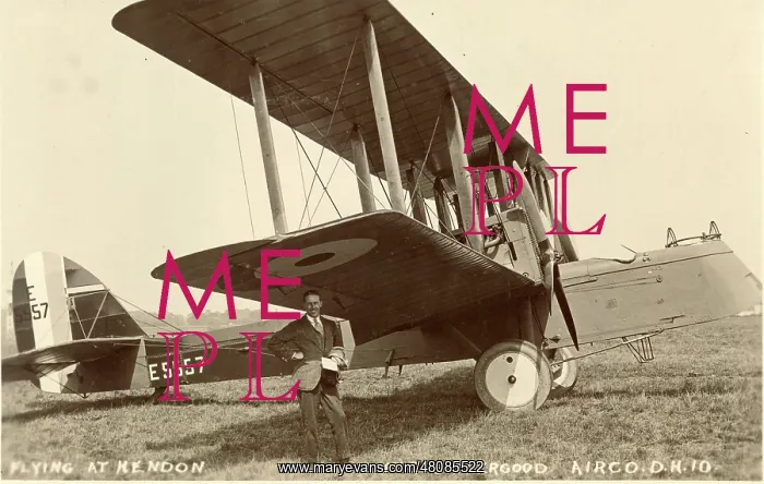 : The prototype de Havilland DH10C Amiens E5557 : The prototype de Havilland DH10C Amiens E5557