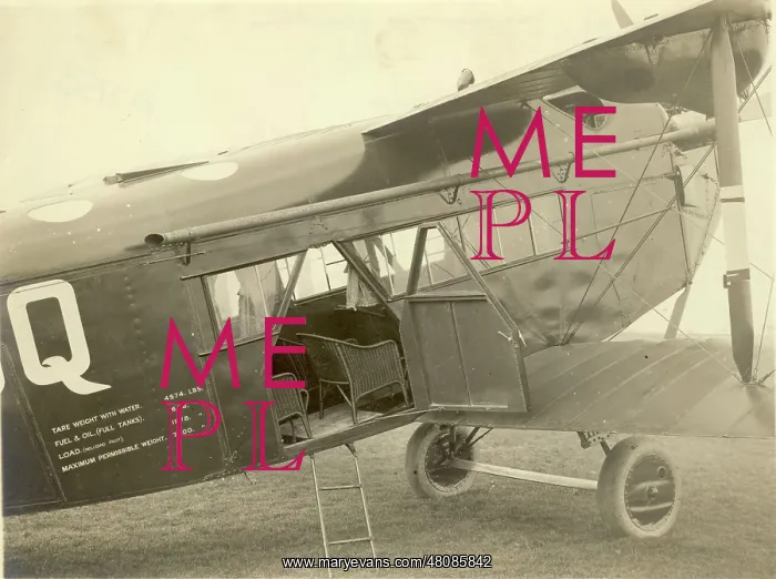 : The prototype de Havilland DH34 G-EBBQ : The prototype de Havilland DH34 G-EBBQ