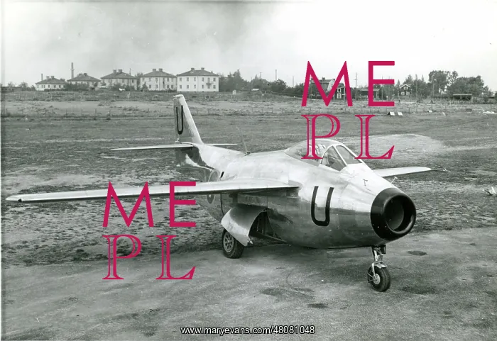 : The prototype Saab J29, 29001 : The prototype Saab J29, 29001