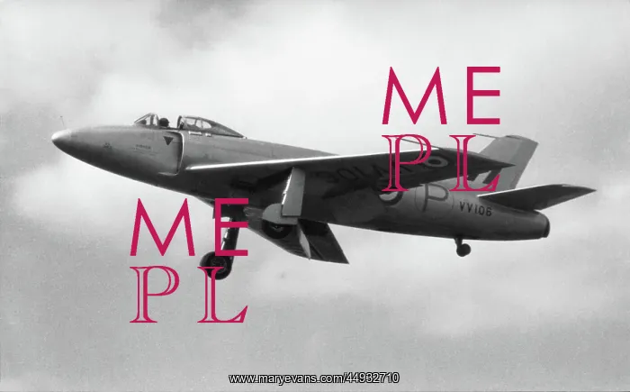 : Prototype Supermarine 510 Flying with Undercarriage Down : Prototype Supermarine 510 Flying with Undercarriage Down