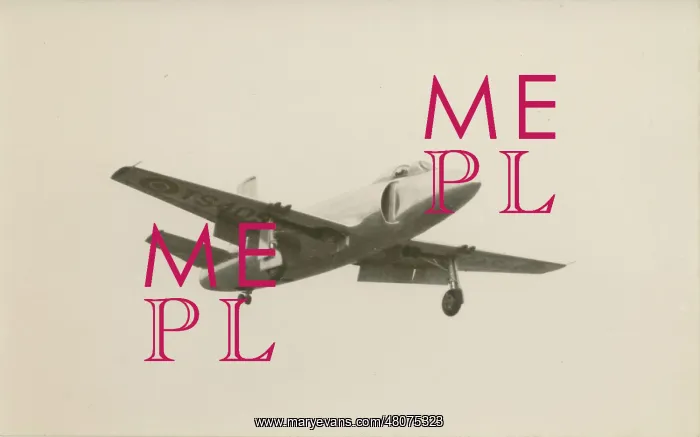 : The prototype Supermarine Attacker TS410 : The prototype Supermarine Attacker TS410