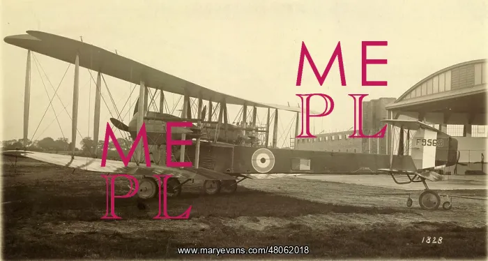 : The prototype Vickers FB27 Vimy MkII F9569 : The prototype Vickers FB27 Vimy MkII F9569