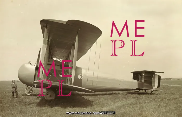 : The prototype Vickers Vimy Commercial at Joyce Green : The prototype Vickers Vimy Commercial at Joyce Green