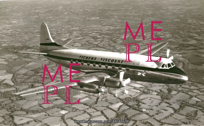 : The prototype Vickers Viscount 700 G-AMAV : The prototype Vickers Viscount 700 G-AMAV