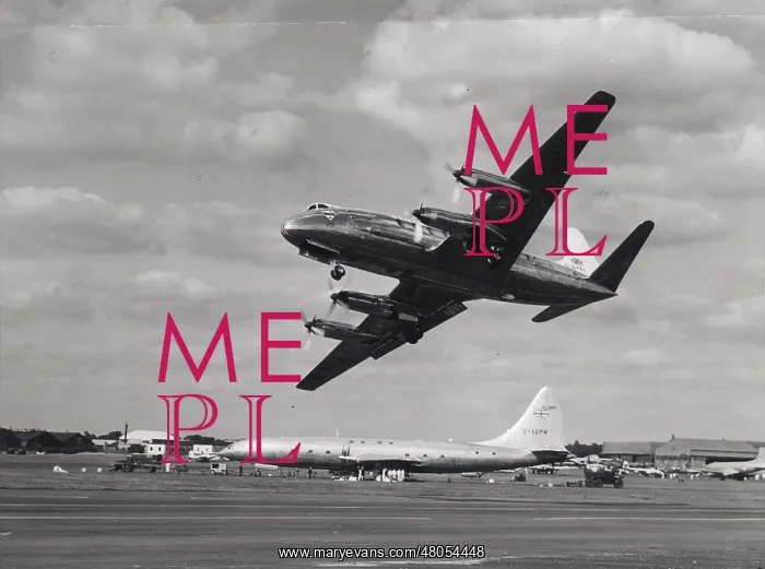 : The prototype Vickers Viscount 700 G-AMAV : The prototype Vickers Viscount 700 G-AMAV