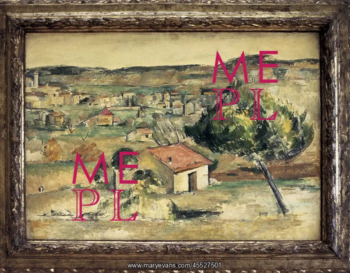 : Provence Hills, by Paul Cezanne : Provence Hills, by Paul Cezanne