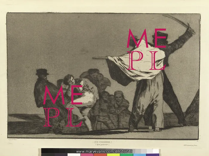 : Proverbs. Francisco Goya (1746-1828). Proverbs - Disparate knowledge - Guerrero : Proverbs. Francisco Goya (1746-1828). Proverbs - Disparate knowledge - Guerrero