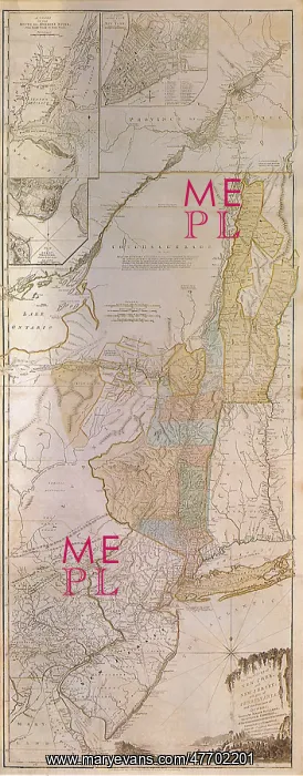 : Provinces of NY and NJ 1776 : Provinces of NY and NJ 1776