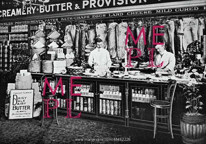 : Provision counter showing cleanliness of both : Provision counter showing cleanliness of both