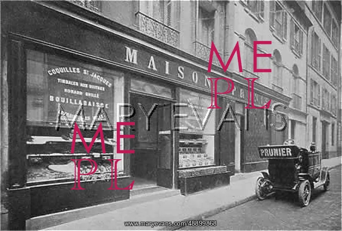 : PRUNIER RESTAURANT 1909 : PRUNIER RESTAURANT 1909