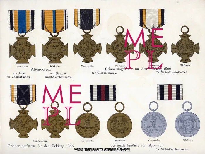  : Prussian orders, 1900