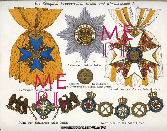 : Prussian orders : Prussian orders