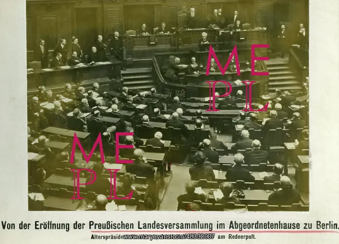  : Prussian state assembly, 1919