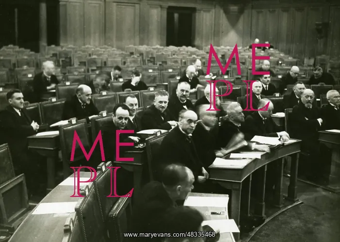 : The Prussian State Council, around the 1920s : The Prussian State Council, around the 1920s