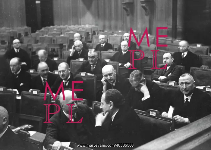 : The Prussian State Council, around the 1920s : The Prussian State Council, around the 1920s