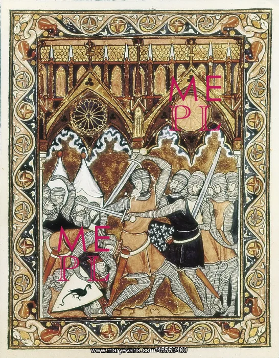  : Psalter of Saint Louis (13th c.). Abraham is