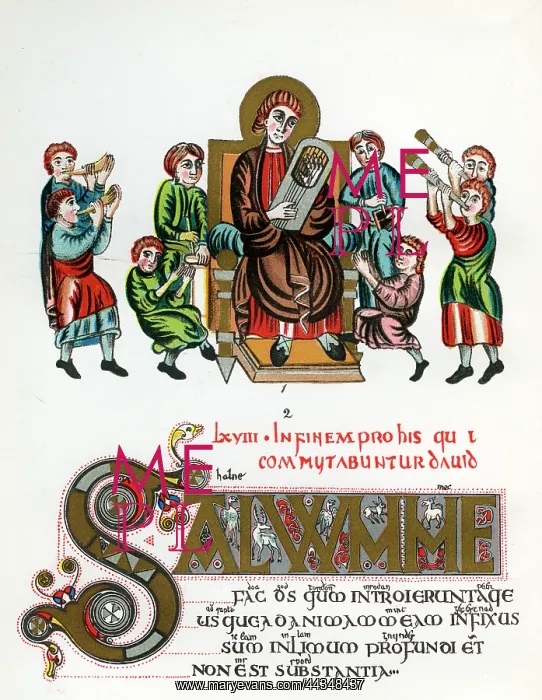  : Psalter of St Augustine 4 Century