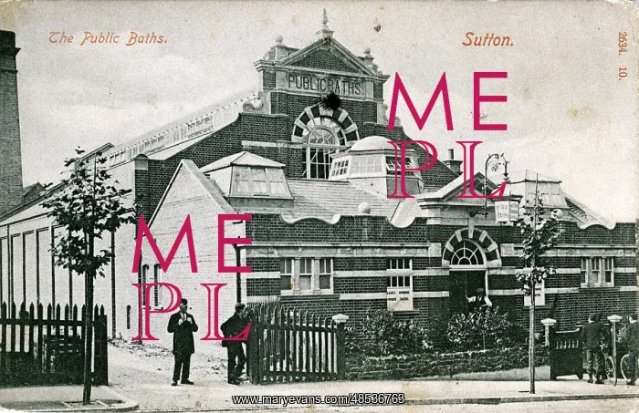: The Public Baths, Sutton, Surrey : The Public Baths, Sutton, Surrey