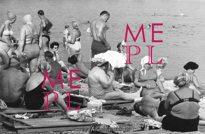 : A public beach at Yalta, Ukraine : A public beach at Yalta, Ukraine