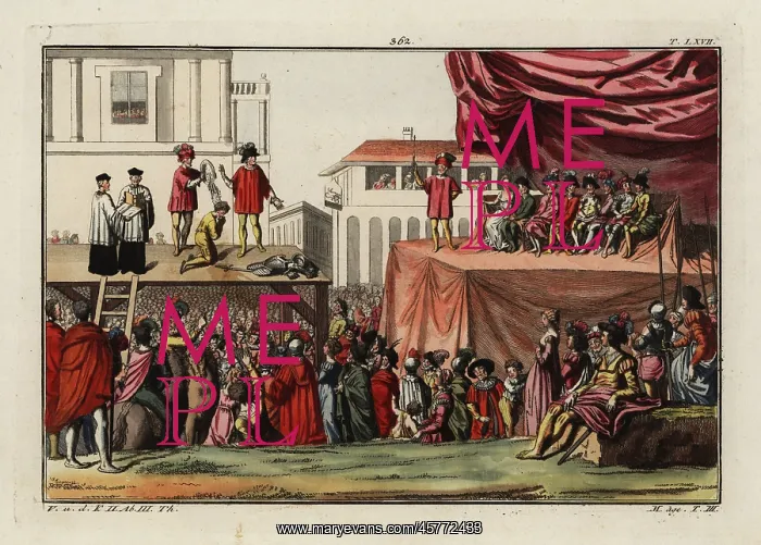 : Public expulsion of a knight from an Order of Chivalry : Public expulsion of a knight from an Order of Chivalry