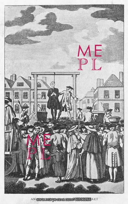 : Public Hanging - 18th century : Public Hanging - 18th century