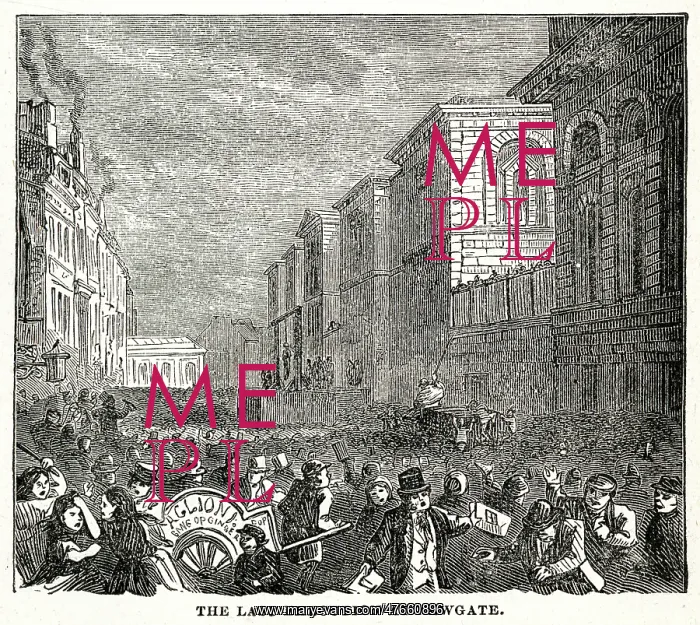 : Last public hanging at Newgate, London 1868 : Last public hanging at Newgate, London 1868