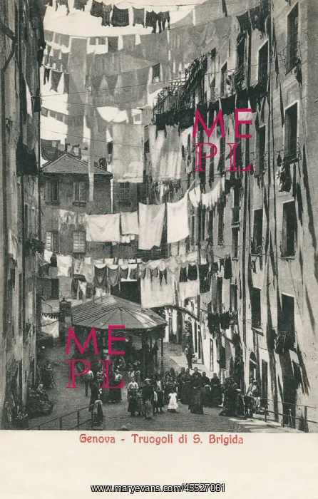  : Public laundry of St. Brigida, Genoa, Italy