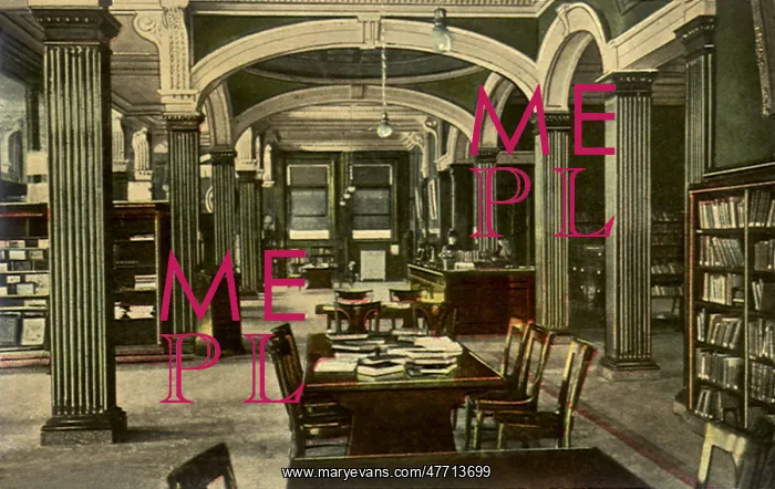  : Public Library Interior. Cedar Rapids