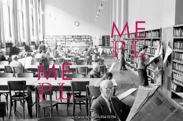 : Public library - newspaper reader - news - books : Public library - newspaper reader - news - books